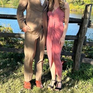 Lulus Rose Pink Midi Dress